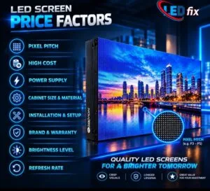 LED screen cost factors 
